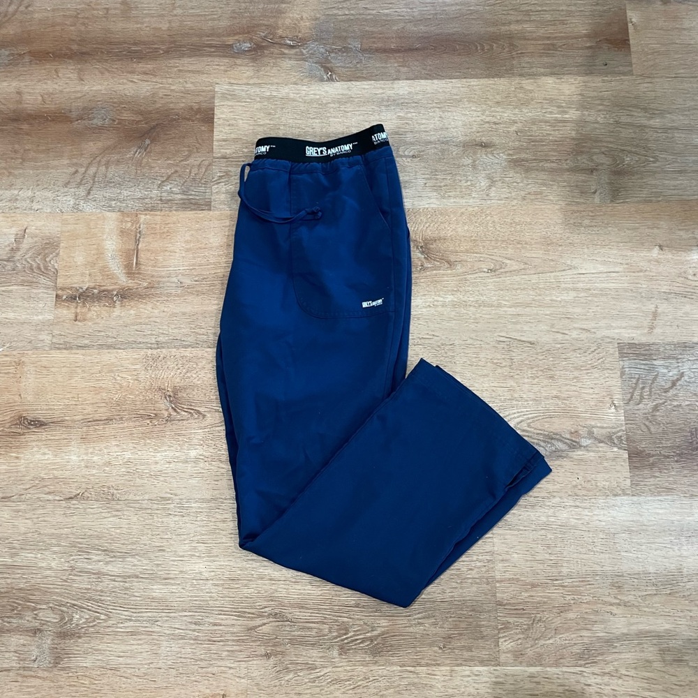 Navy Greys Anatomy Scrub Pants